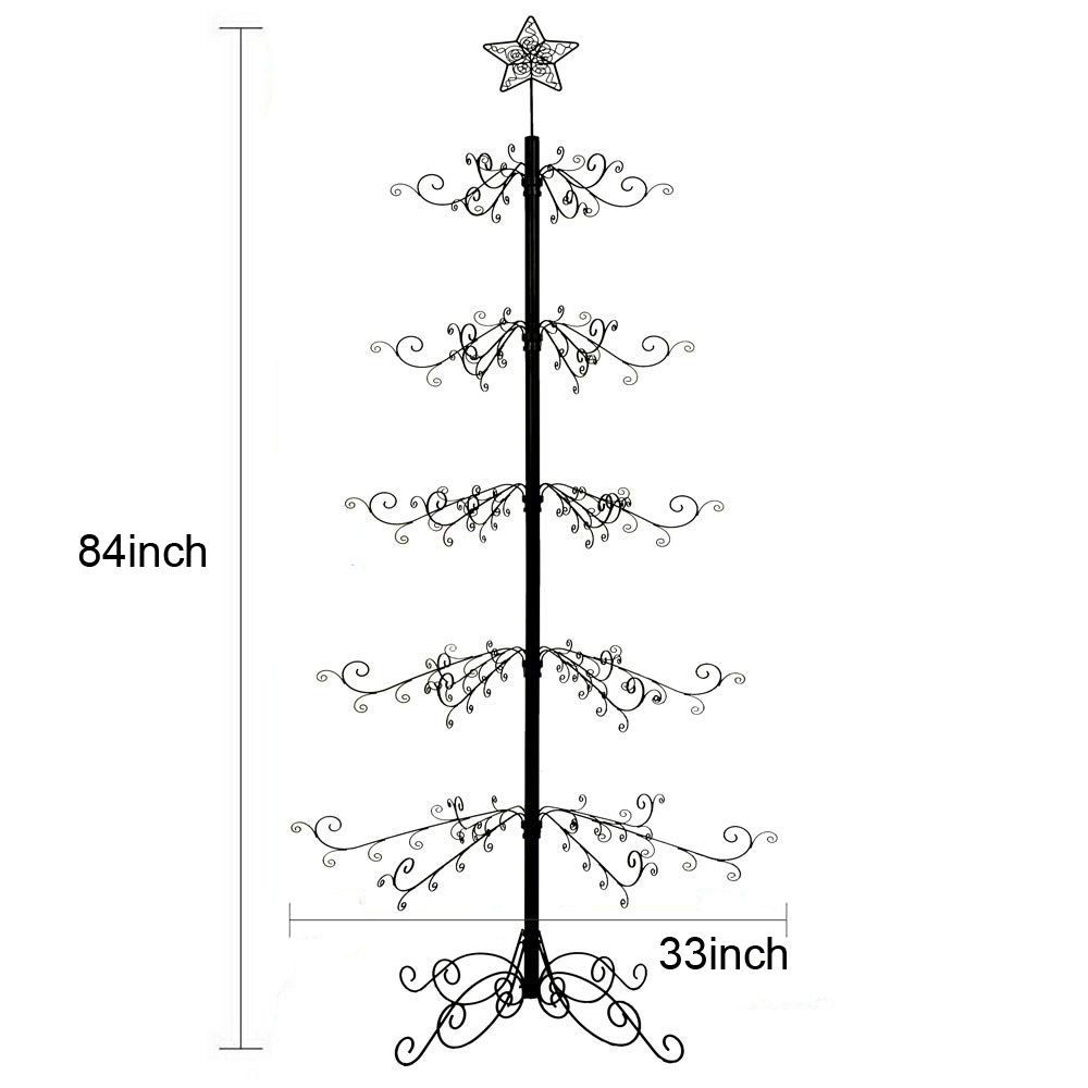 Wrought iron 2024 christmas tree